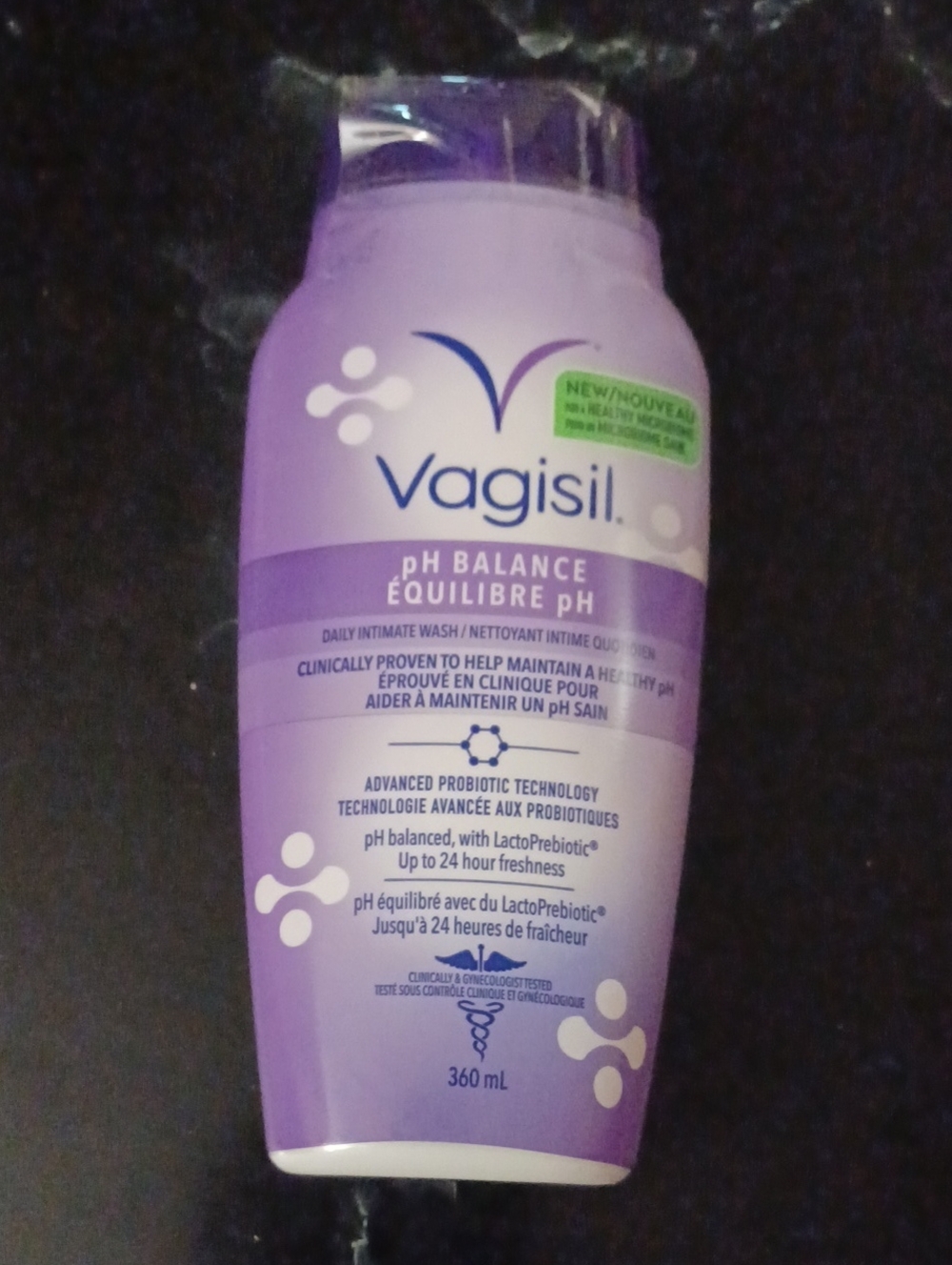 4/$40 New Vagisil pH Balance Daily Intimate Wash - 360 mL